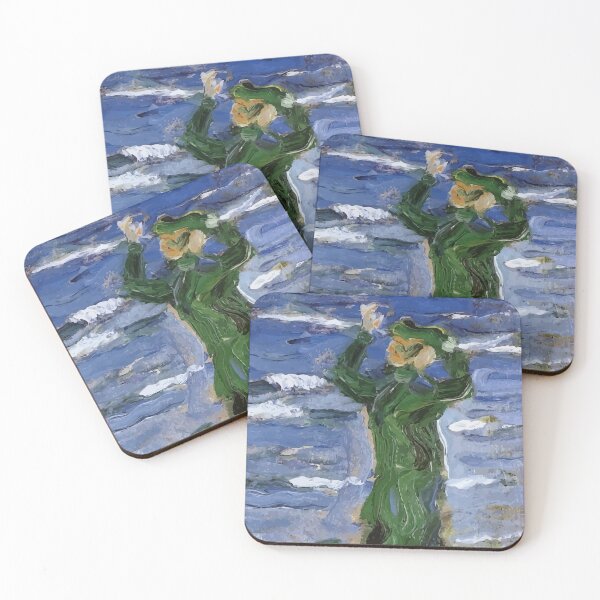 Item preview, 1907 Woman in the Wind by the Sea by Franz Marc designed and sold by digitalvintage.