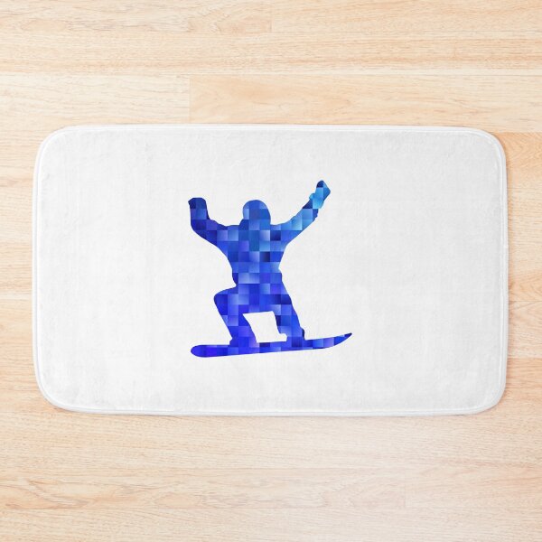 Item preview, Snowboarder Logo Blue Box Shred Winter Sticker designed and sold by rossandrews.