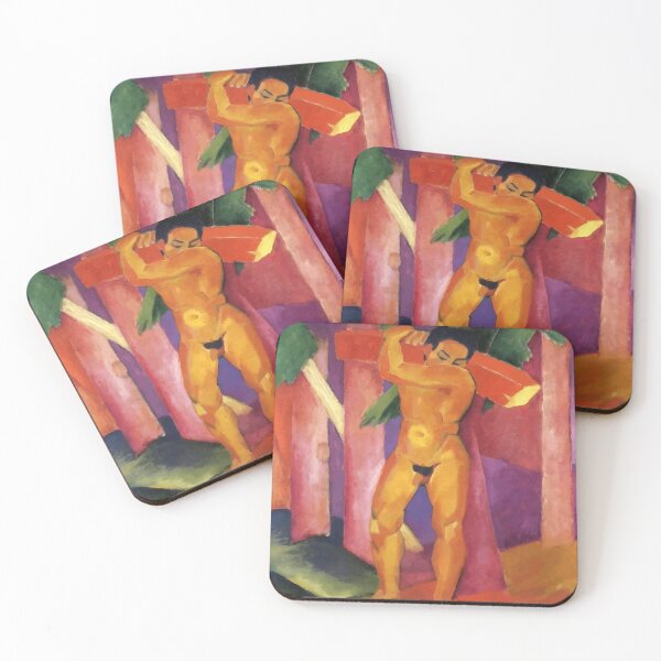 Item preview, 1911 Woodcutter by Franz Marc designed and sold by digitalvintage.