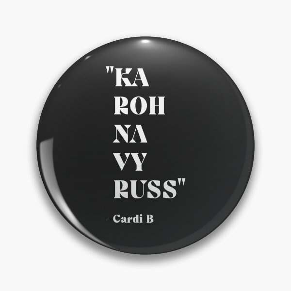 Item preview, Coronavirus - Cardi B (White Text) designed and sold by Britt Buzan.