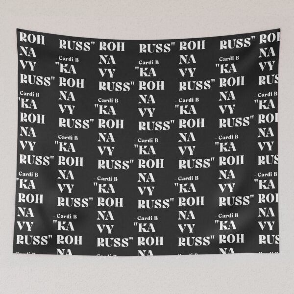 Item preview, Coronavirus - Cardi B (White Text) designed and sold by Britt Buzan.