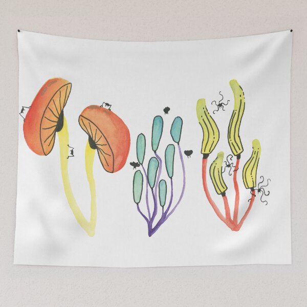 Item preview, Hongos 3 :: Flores y Hongos designed and sold by Platinumfrog.
