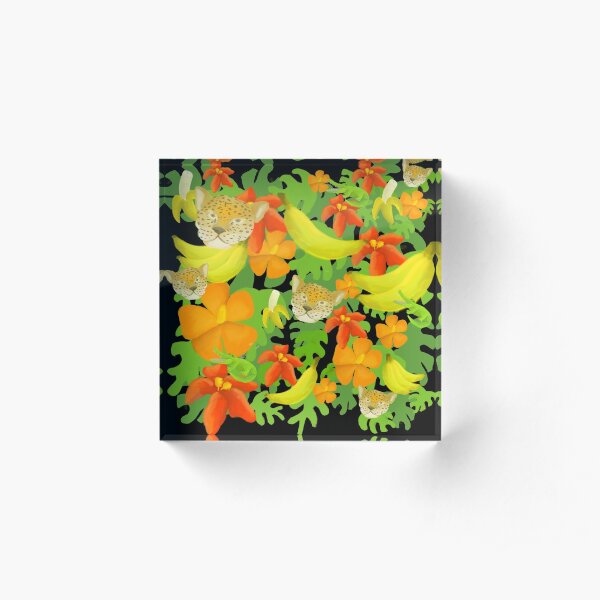Jungle theme Acrylic Block