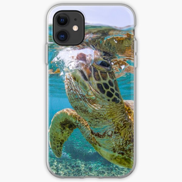 Turtle gaze iPhone Soft Case