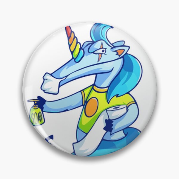 Item preview,  unicorn with blue hair is ready for coronavirus protection T-Shirt designed and sold by designtshirt636.