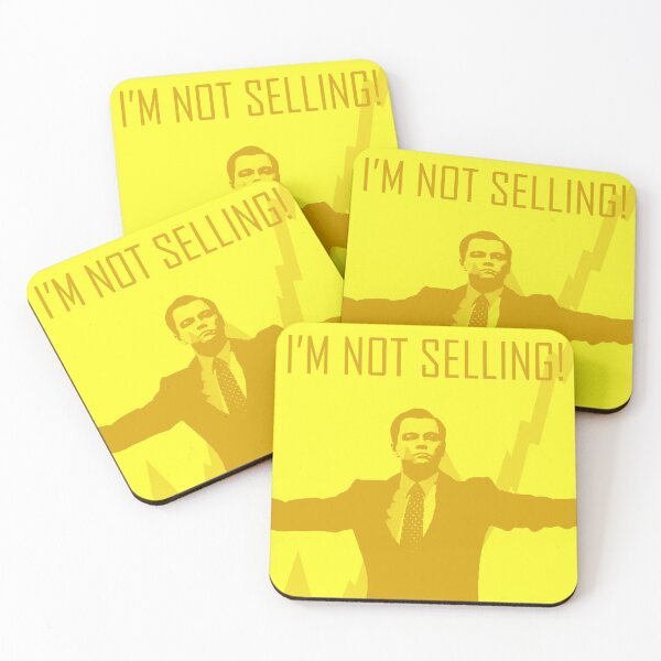 Item preview, I'm Not Selling Jordan Belfort Stock Trading  designed and sold by SandblockBass.