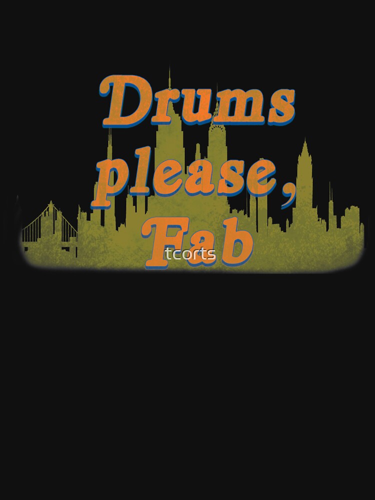 "Drums Please Fab" Lightweight Sweatshirt by tcorts Redbubble