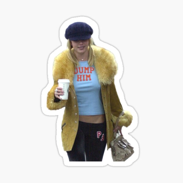 Britney Spears DUMP HIM Sticker