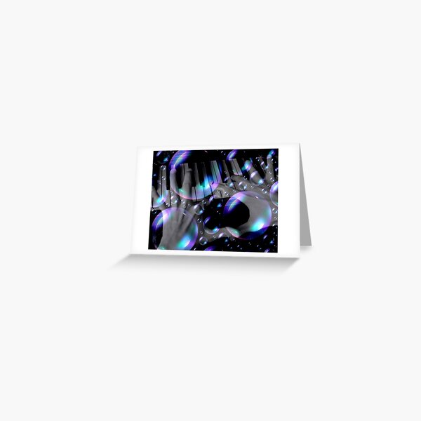 The Dreamy Piano Man Greeting Card