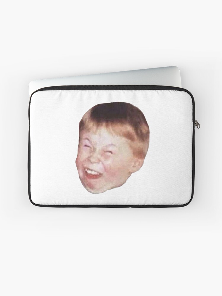 Little Kid Redhead Fat Laughing Mocking Funny Meme Face Laptop Sleeve for  Sale by TheMemePlug