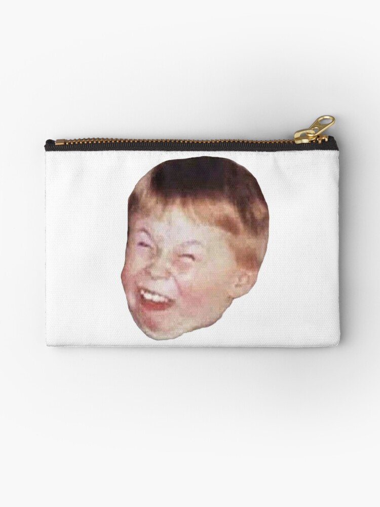 Little Kid Redhead Fat Laughing Mocking Funny Meme Face Backpack