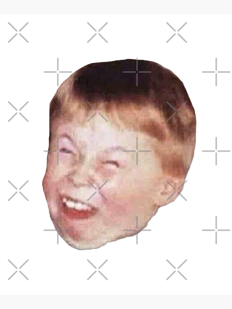 Little Kid Redhead Fat Laughing Mocking Funny Meme Face Backpack