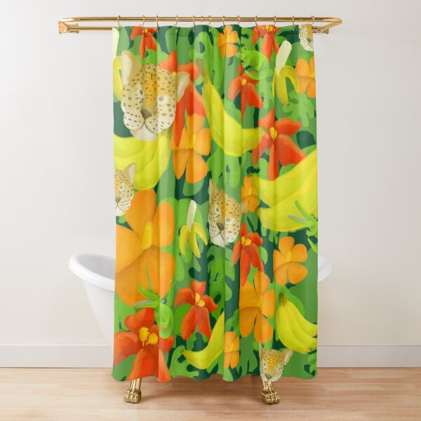 Jungle theme Shower Curtain
