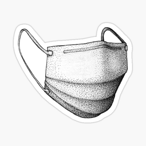 Mask- Sticker Sticker