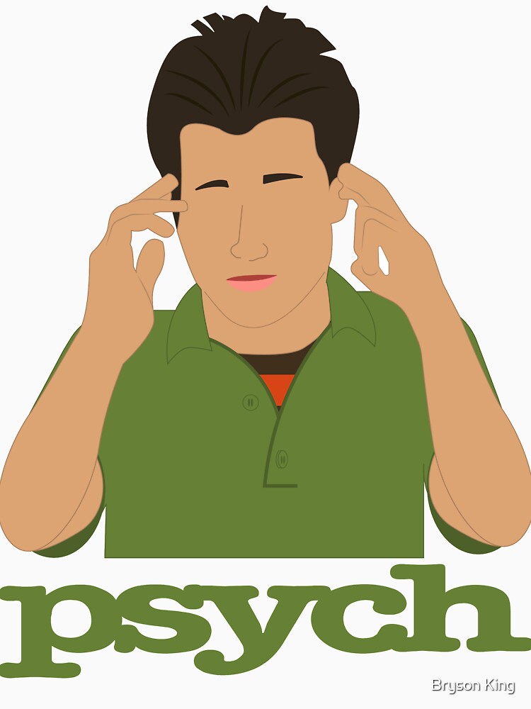 "Shawn Spencer Psych" Tshirt for Sale by bryzzking13 Redbubble