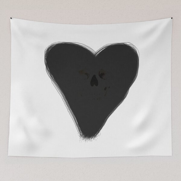 Item preview, Black - love - skull  designed and sold by Pa3k.