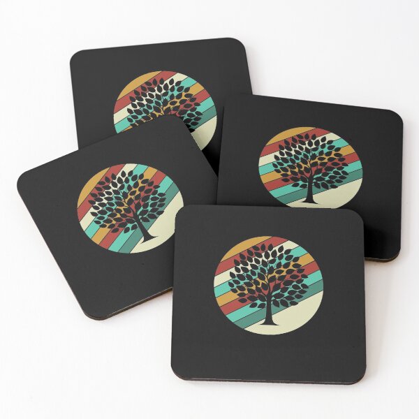 Item preview, Retro vintage tree designed and sold by thehafdesigner.