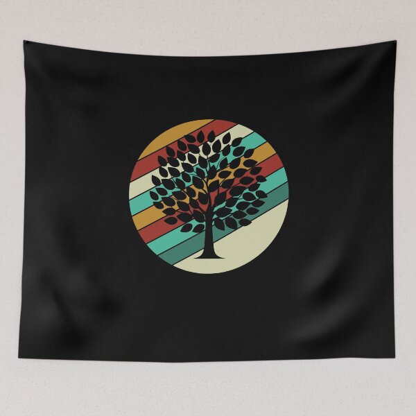 Item preview, Retro vintage tree designed and sold by thehafdesigner.