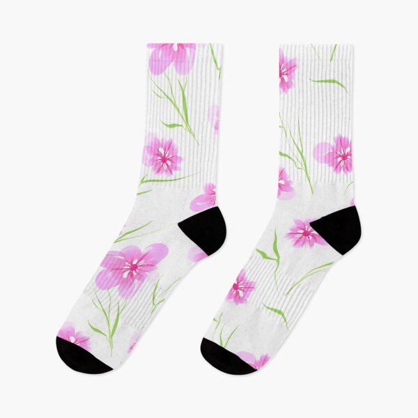 Item preview, Pink summer flowers pattern designed and sold by MariaMarinova.