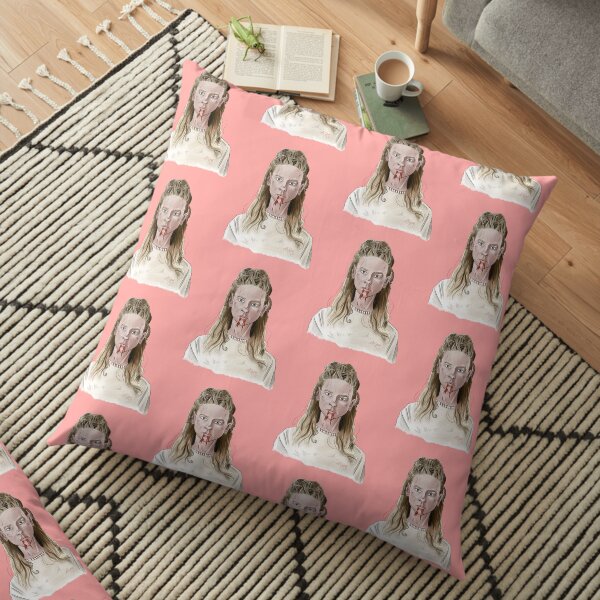 Vikings' Lagertha (watercolor) Floor Pillow