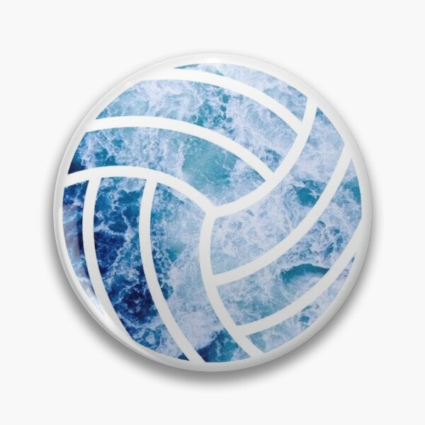 Volleyball Ocean Pin