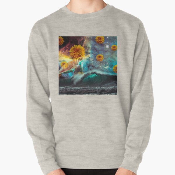 Space Turtle Pullover Sweatshirt