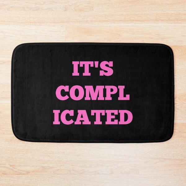 Item preview, It's Complicated - Pink designed and sold by ryanwfraser.