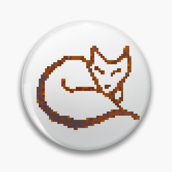 Item preview, Pixel fox curled up designed and sold by Bee-.