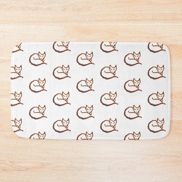 Item preview, Pixel fox curled up designed and sold by Bee-.