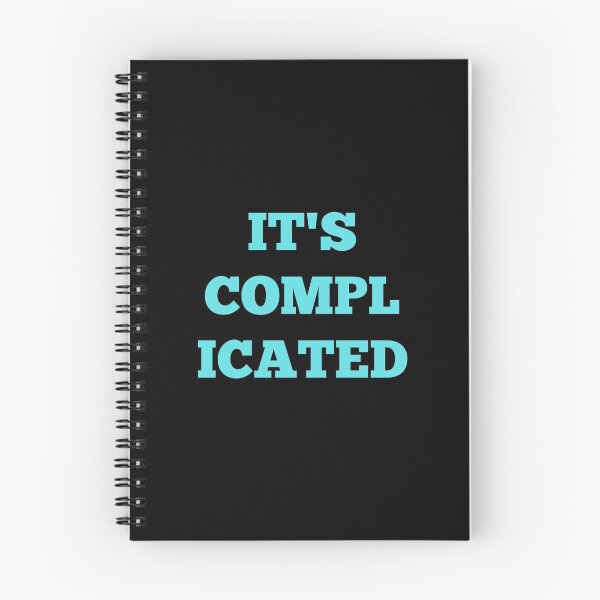 Item preview, It's Complicated - Turquoise designed and sold by ryanwfraser.