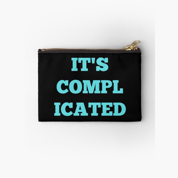 Item preview, It's Complicated - Turquoise designed and sold by ryanwfraser.
