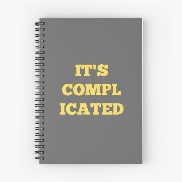 Item preview, It's Complicated - Yellow designed and sold by ryanwfraser.