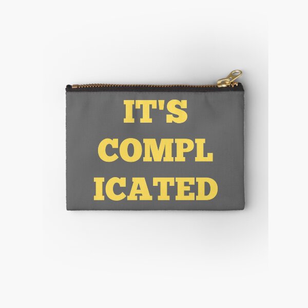 Item preview, It's Complicated - Yellow designed and sold by ryanwfraser.