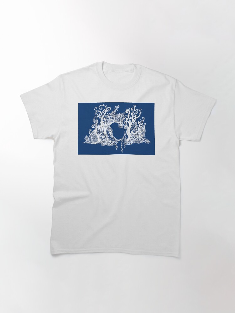 Thumbnail 2 of 7, Classic T-Shirt, Subterranean designed and sold by Danielle Scott.