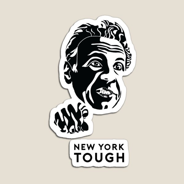 New York Tough with Gov Cuomo (Black Print) Magnet