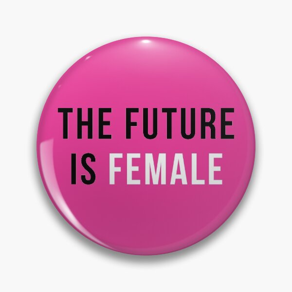 Item preview, Future Is Female (Pink) Quote designed and sold by quarantine81.
