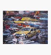 Taxi Photographic Print