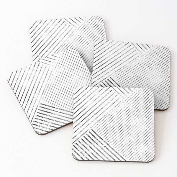 Item preview, Scandinavian Lines (Black on White 02) designed and sold by NeptuneDesigns.