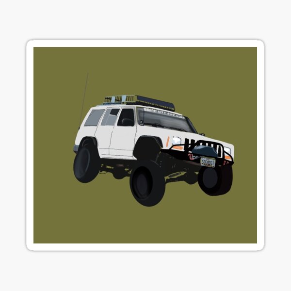 Jeep Xj Stickers Redbubble