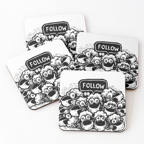 Item preview, Follow sheep designed and sold by Pelumii.
