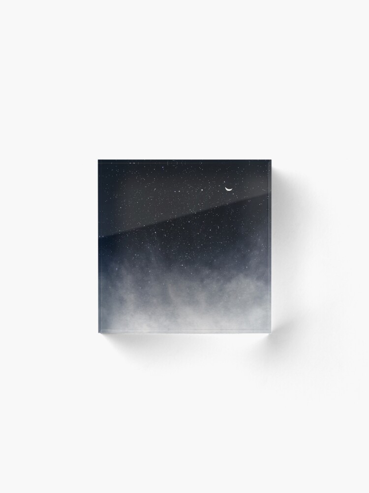 Alternate view of After we die Acrylic Block