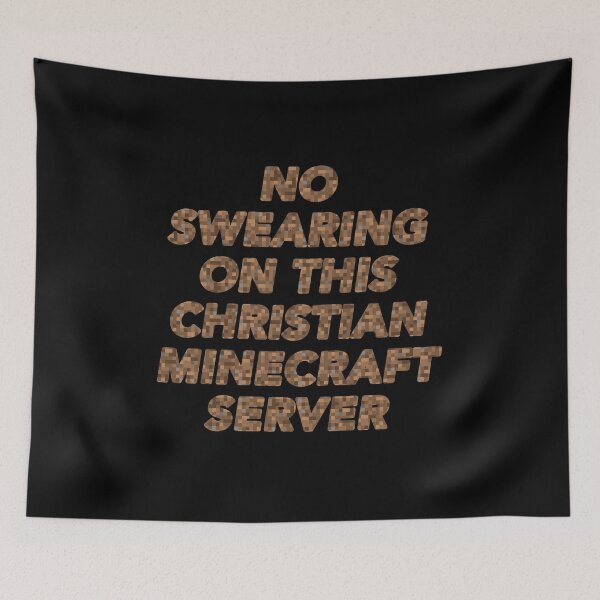 Item preview, No Swearing on this Christian Minecraft Server designed and sold by Zestyish.