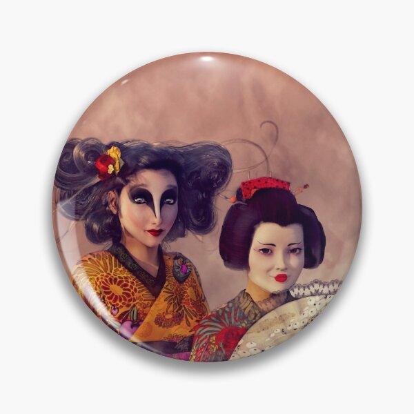 Item preview, Geisha Portrait designed and sold by 2HivelysArt.