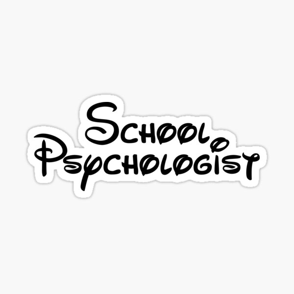 Item preview, School Psychologist designed and sold by EvyStickersx.