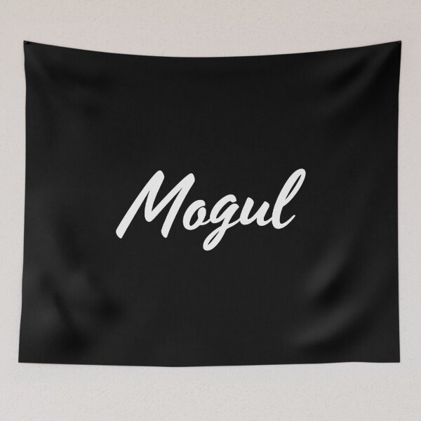 Item preview, Mogul Script Wht designed and sold by Tee4Daily.