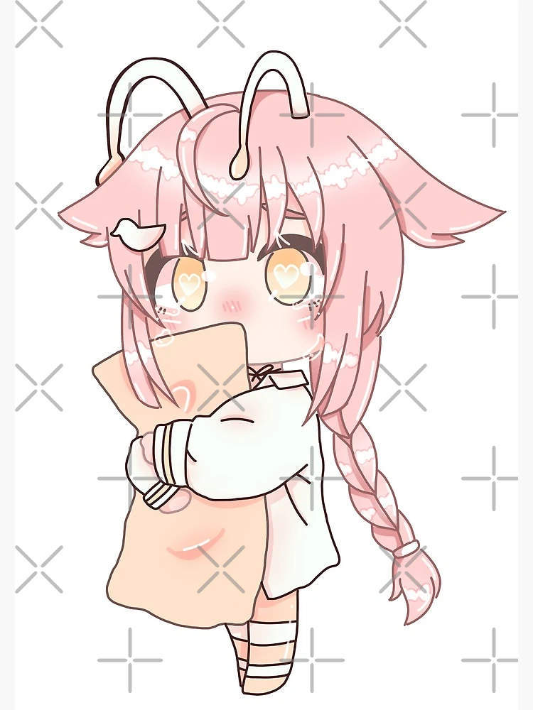 Cute Anime Girl - Gacha Edit Sticker for Sale by BambooBanana