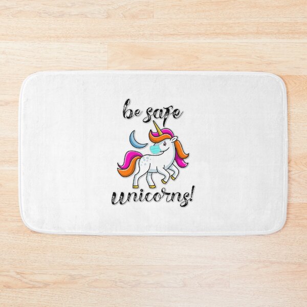 Item preview, BE SAFE UNICORN IN A MEDICAL MASK CORONA VIRUS COVID-19 CHINESE FLU 2020 designed and sold by Nextlevellife.