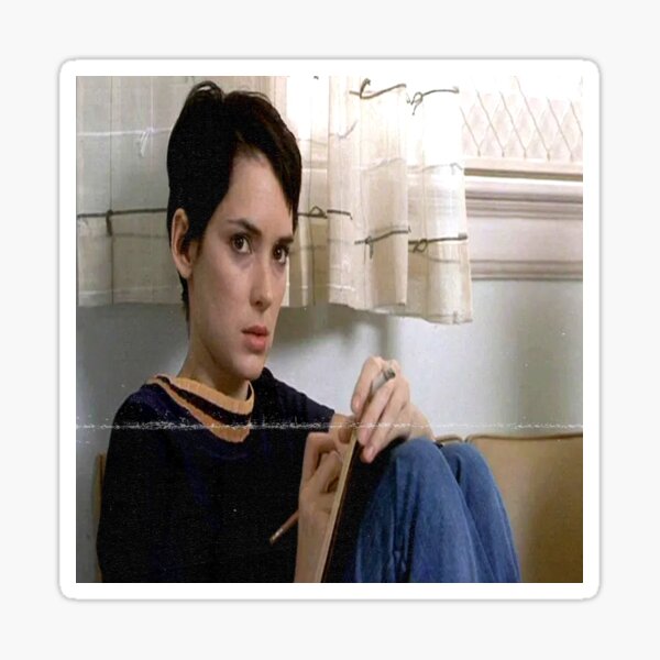 Item preview, girl interrupted vintage art designed and sold by Domi-llustra.