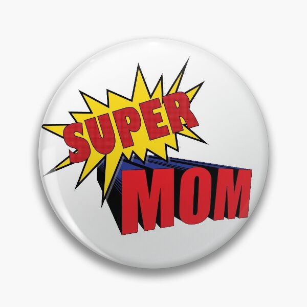 Artikelvorschau, SuperMom – Geschenk für Mama entworfen und verkauft von rclwow.