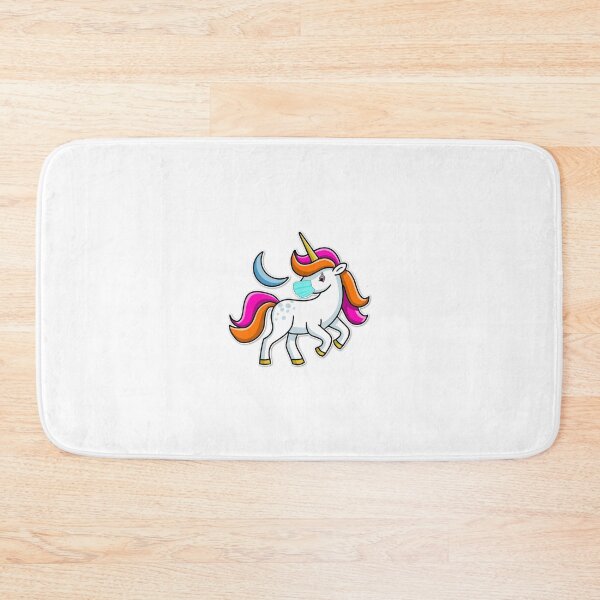 Item preview, BEAUTIFUL UNICORN IN A MEDICAL MASK CORONA VIRUS COVID-19 CHINESE FLU 2020 designed and sold by Nextlevellife.